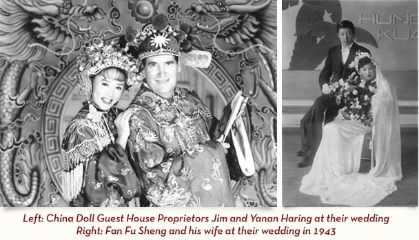 Photos of the China Doll Guest House proprietors